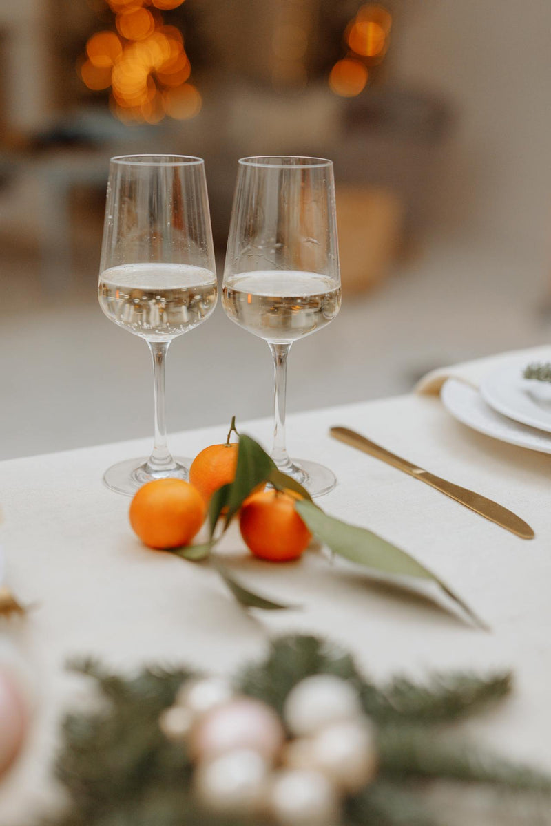 Wine at a Dinner Party