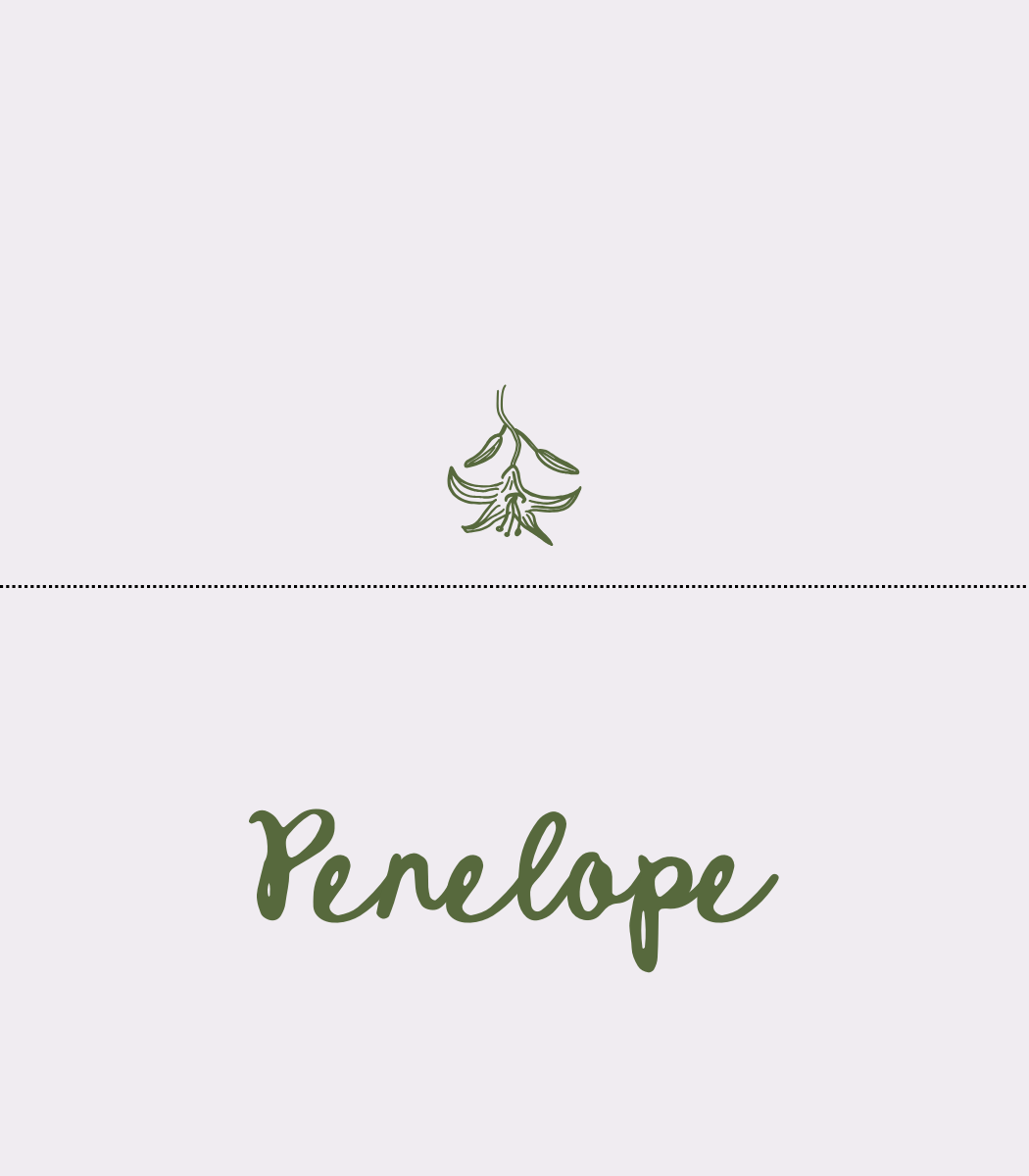 Personalized Place Cards
