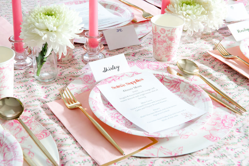 Blushing Moment Tablescape Kit